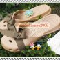 CROCS™ audrey golden women's shoes Sz:W5-W8=EUR35-39