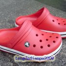 CROCS™ crocband children's kid's red shoe sz:6C7-12C13