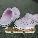 CROCS crocband children's kid's pink shoe szEUR30 31 32