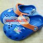 new CROCSâ„¢ SpongeBob blue boy's sandal shoe sz:24-27