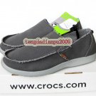 New CROCS™ santa cruz dark grey men's shoes sz:M7-M11