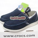 New CROCS™ santa cruz dark blue men's shoes sz:M7-M11