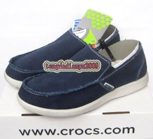 New CROCS&acirc;�&cent; santa cruz dark blue men's shoes sz:M7-M11