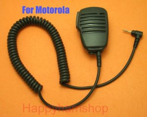 Shoulder speaker mic 4 Motorola walkie talkie 1 pin 043