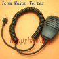 Police Remote speaker mic for  Icom radio IC-T90 IC-V85 IC-V82 IC-T7H IC-F3S F4S