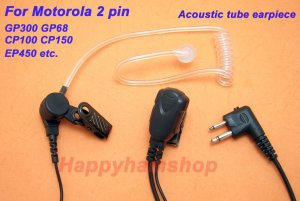 Earpiece 4 Motorola GP300 GP68 CT150 CP200 Mag one  006