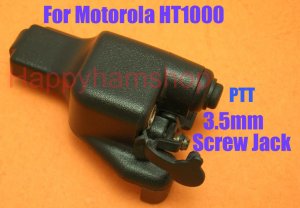 Audio adapter plug 4 Motorola radio HT1000 MTS-2000 022