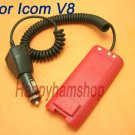 Red Battery Eliminator for Icom IC-V8 IC-F3GT IC-F11S