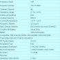 FD-150A VHF 136-174MHz transceiver w/free earpiece 049