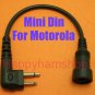6 Pin Mini-Din plug 4 Motorola GP300 GP68 CP100 GP308