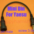 6pin Mini Din plug for Yaesu Vertex VX-6R VX-7R VX-170