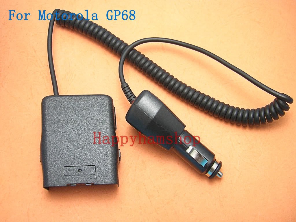 Car power supply cable for Motorola Handheld radio GP68 GP63 GP688 PMNN4000