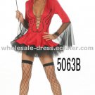 Free shipping sexy costume red