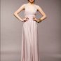 New Elegant Lady Woman’s Sexy Lace Back Deep-V Open Longuette Dress