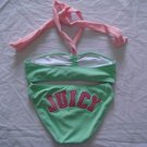 Free shipping New Lady Women's Sexy Beach Bikini Dress Green with Pink
