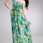 Free shipping beautiful New Lady Women's Summer Wear Off-collar Skirt Longuette Dress