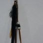 New Fashion Feather Dangle Peacock Earrings black
