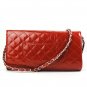 Women's Claret Plaid Embellished Casual Clutch Bag Handbag Shoulder Bag
