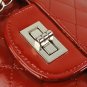 Women's Claret Plaid Embellished Casual Clutch Bag Handbag Shoulder Bag