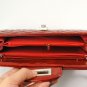 Women's Claret Plaid Embellished Casual Clutch Bag Handbag Shoulder Bag