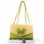 Women's Color Blocking Bowknot Embellished Casual Tote Handbag Shoulder Bag