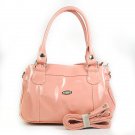 New Lady Fashion Shiny PU Three Layers Clutch Zipper Bag Handbag Shoulder Bag