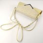 Trendy Women's Shiny Embellished PU Mini Clutch Tote Handbag Shoulder Evening Bag