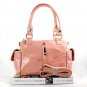 New Lady Fashion Shiny PU Clutch Zipper Bag Handbag Shoulder Bag