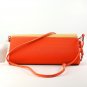 Women's Color Blocking Bowknot Embellished Casual Tote Handbag Shoulder Bag