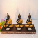 European three statues Candlestick