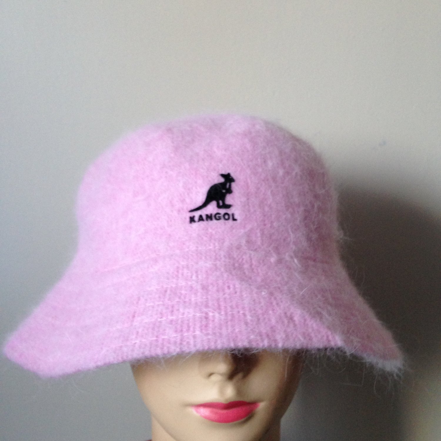 kangol angora bucket hat