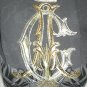 Christian Audigier Platinum Collection Ed Hardy Gray Long Sleeve Tee Skull Wing with Rhinestones (M)