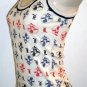 New! L.A.M.B. By Gwen Stefani Nautical theme Wallpaper Stamp Tank Top (M)