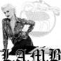 New! L.A.M.B. By Gwen Stefani Nautical theme Wallpaper Stamp Tank Top (M)