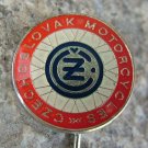 Large CZ Motorcycles Wheel & Spokes Advertising Badge