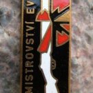 1963 Czech Shotgun Skeet Trap Shooting ISSF Event Pin