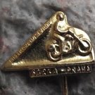 1950s European Championships Motocross MX Motorbike Competition Sarka Prague Pin