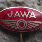 Large Antique Jawa Motorcycles Motorbikes of Czechoslovakia Oval Advertising Pin