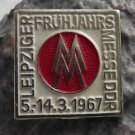 1967 Antique Leipziger Fruhjahrsmesse Messe East German DDR GDR Trade Fair Pin