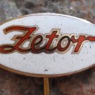 Antique 1950's Zetor Farm Tractors Advertising Badge