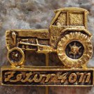 Zetor 4011 Vintage Czech Agricultural Tractor Pin Badge