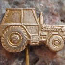 Golden Zetor 4011 Agri Farming Tractor Czechoslovak Pin