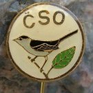 Ornithologist Society of Czechoslovakia Members Pin