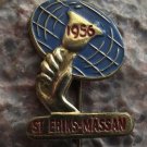 1956 St Eriks-Massen Stockholmsmassen Antique Swedish Sweden Trade Fair Pin