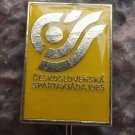 1985 Spartakiad Czechoslovakia Communist Mass Physical Exercise Gymnastics Pin
