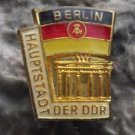 Antique East Germany City of Berlin Hauptstadt der DDR Brandenburg Gate Badge