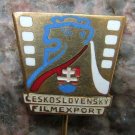 1950's Czechoslovak Film Export Firm Advertising Badge