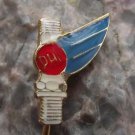 1970s PAL CZ and Jawa Motorbike Spark Plug Company Shaped Pin with Wing