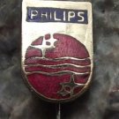 Vintage Koninklijke Royal Philips Electronics Dutch Consumer Company Advert Pin