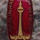 Antique East Germany Berlin Hauptstadt der DDR Fernsehturm TV Tower Badge